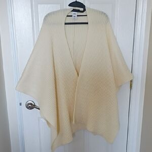 NWOT Lucky Brand Cream Women's Poncho OS
